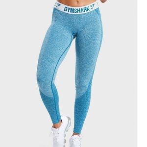 Gymshark flex leggings in deep teal